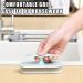 Handheld Scrub Brush | Absorbent Sponge Cleaning Squeegee Brush - Improves Cleaning Efficiency Ergonomic Handle Brush for Tiled Walls Bathroom Glass Blue - Buy Online on GoSupps.com