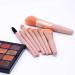 8-Piece Small Makeup Brush Set - Professional Cosmetics Brushes for Face, Powder, Foundation, Blush, Eyeshadow - Travel Size - Pink - Buy Online on GoSupps.com