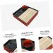 Zerodeko 1 Set Japanese Cold Noodle Plate Wood Pallets Cheese Platter Board Restaurant Cold Noodle Dish Zaru - Buy Online on GoSupps.com