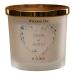 Personalised Large Double Wick Wedding Candle Gift with Dusty Blue Heart (Fresh Cotton)