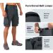 Wespornow Men's Hiking Shorts - Tactical & Lightweight for Outdoor Activities - Dark Grey Large - Buy Online on GoSupps.com