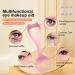 Eyeliner Stencil Silicone Beauty Ruler Reusable Makeup Liner Stencil Clean Winged Soft Flexible Silicone Eyeliner Template for Eye Liner Beginners(Pink) - Buy Online on GoSupps.com