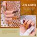 AUBSS Autumn Gel Nail Polish Set - 6 Stunning Colors for Winter | Gold Glitter, Brownish Orange, Brown | Soak Off LED Gel Kit for Nail Art | Perfect Manicure Gift for Women - Buy Online on GoSupps.com