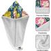 Easter Floral Eggs Hair Towel 2 Pack - Super Absorbent Quick Dry Hair Turbans for Women & Girls - Buy Online on GoSupps.com