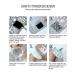 1.1 Inch Clear Silicone Nail Stamper for French Tip Manicure - Nail Art Design Tools Kit - Buy Online on GoSupps.com