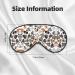Shop SSIMOO Dog Soft Sleep Eye Mask - Breathable Eye Patch for Women | Perfect Travel & Relaxation Accessory - Black - Buy Online on GoSupps.com