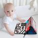 Teytoy Baby Mirror Toys for 0-9 Months | Foldable Abdominal Base | Black & White Contrast Educational Toy for Newborns & Toddlers - Buy Online on GoSupps.com