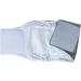 Teamoy Reusable Male Dog Diapers, Washable Belly Bands for Small Dogs (Pack of 3) - Black, Gray, Lake Blue - Buy Online on GoSupps.com