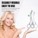 LePinko Eyebrow Trimming Scissors & Combs Set - Perfect Gifts for Men & Women | Silver - Ideal Stocking Stuffers - Buy Online on GoSupps.com