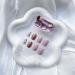 24 Pcs Short Pink Press-On Nails - Glitter & Marble Designs | Reusable Acrylic Fake Nails for Women - Buy Online on GoSupps.com