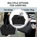 Heated Transport Box for Pets | USB-Adjustable Heating Bag for Small Dogs & Cats | Portable Pet Carrier with Adjustable Straps - Buy Online on GoSupps.com