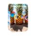 Travel Lipstick Organizer Case Lipstick Case Portable Makeup Bag With Mirror Beach Sea Funny Pineapple S561n9ovxw