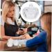 POPETPOP 3Pcs nail art crystal cup mini dappen dish dappen dish with lid powder glass dappen cup nail dipping dish glass jar with lids nail liquid cup washing dishes white manicure - Buy Online on GoSupps.com