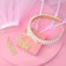 Bachelorette Party Bride Kit: Headband, Veil, Earrings - Wedding Bridal Shower Gift Set - Buy Online on GoSupps.com