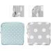 2Pcs Menstrual Pad Pouch Set - Portable Sanitary Napkin & Menstrual Cup Organizer for Girls and Women - Buy Online on GoSupps.com