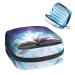 GIAPB Period Bag Sanitary Napkin Storage Bag Period Pouch Travel Makeup Bag Vintage Abstract Book Color5073
