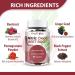 Nitric Oxide Beet Root Gummies with Grapeseed Powder Pomegranate Powder Vitamin C & B12 Sugar-Free Mixed Berry Flavor 60 Gummies 60 Count (Pack of 1) - Buy Online on GoSupps.com