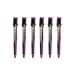 Kitsch Hair Clips for Styling & Sectioning - Alligator Hair Clips | Duck Billed Hair Clips for Long Hair | Hair Styling Clips | Roller Clips for Short Hair | Stylish Hairclips  6 pcs (Iridescent)