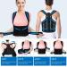 Black Breathable Posture Corrector for Women | Adjustable Lumbar Support Belt for Back Pain | Ideal for Kids Adults & Students (L) - Shop Now - Buy Online on GoSupps.com