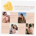 TEHAUX 40 Pcs Artificial Popcorn Charm Pendant Earring Dangle Charms Mini Figurine Charm Stoppers for Bracelets Food Fake Bracelet Charms DIY Accessories Flat Phone Case White Resin 3d 2.5X2cmx2pcs Yellowx2pcs - Buy Online on GoSupps.com