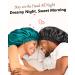 Shop Mikimini Satin Hood 2-Pack for Men & Women - Turnable Double-Layer Silk Sleep Hood for Curly Hair & Braids - Adjustable XL (Chocolate/Silver) - Buy Online on GoSupps.com