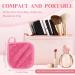 NineEigh 15-Pack Microfiber Makeup Towels - Washable 15x15cm Reusable Face Cleaning Cloths for Daily Travel & Cosmetic Erasing - Pink Rosa - Buy Online on GoSupps.com