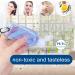 5 Pcs 50ml Refillable Travel Bottles Portable with Hook Portable Hand Sanitizer Containers with Carabiner Plastic Clear Bottles for Outdoor Travel Business Trip(Hook Color Random) Transparent-5pcs - Buy Online on GoSupps.com