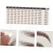 FOMIYES 45 sheets Eyebrows Hairlike D Water Women Artificial Girls Transfer Stickers Eyebrow Proof Sticker - Buy Online on GoSupps.com