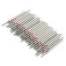 50PCs Professional nail drill electrical nail miller Bits Set nail polish grinding head Nail policher Accessories Manicure Tool for household nail art shop (F-1.8mm)