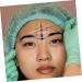 FOMIYES Ink Pattern Embroidery Thread Ruler Eyebrow Measuring Ruler Brows Microblading Ruler Draw a Line - Buy Online on GoSupps.com