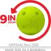 Franklin Sports Plastic Training Balls - 8 Pack Yellow - Baseballs, Softballs, Golf Balls - Durable Indestruct-A-Ball for Batting Practice - Buy Online on GoSupps.com