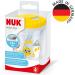NUK Action Cup Toddler Cup | Twist Close Straw | Leak-Proof & Washable | BPA-Free | Yellow Cat 3 Piece Set - Buy Online on GoSupps.com
