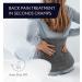 GENIANI XL Electric Heating Pad for Back Pain Relief - 12x24 inch - Moist & Dry Therapy - Auto Shut Off - Tabby Gray - Buy Online on GoSupps.com
