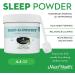 Maxi Health - Sleep Powder with Magnesium Inositol & L-Tryptophan - Zero Melatonin Non Habit Forming Sleep Aid - Easy Drink Mix Relaxing Sleep Drink Supplement for Bedtime 4.4 Oz Sleep-O-Powder 4.4 Ounce (Pack of 1) - Buy Online on GoSupps.com