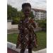 BenleWend Kids Girls Tank Dress | African Aztec Hem Swing Sundress 4-5T Navy - Buy Online on GoSupps.com