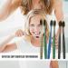 Moonyan Soft Bristle Portable Toothbrush - 6-Pack Travel Toothbrush for Sensitive Teeth | Ideal for Men & Women - Buy Online on GoSupps.com