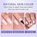 Bartbox Ballerina Press-On Nails | Short Full-Cover Gel Nail Tips | Pre-Designed White Artificial Fingernails for Nail Extensions - Buy Online on GoSupps.com