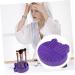 2-in-1 Silicone Makeup Brush Cleaner Pad & Storage Holder - Easy Brush Cleaning Mat (11x10cm Purple) | International Shipping Available - Buy Online on GoSupps.com