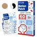XPCARE 60 Count Motion Sickness Patches - Sea Sickness Patch Motion Sickness Patch Behind Ear for Car/Sea/Air Travel