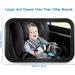 IBROKER Upgrade Baby Car Mirror - Clearer Rear View for Back Seat, 100% Shatterproof - Buy Online on GoSupps.com