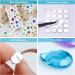 2102pcs Self-Adhesive Gems for Crafts - Bling Rhinestones Stickers in Assorted Shapes and Muticolor for DIY Projects - Buy Online on GoSupps.com