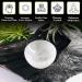 Selenite Round Bowl - Hand-Carved Crystal Holder for Cleansing, Healing, and Charging Crystals - 8 cm - Buy Online on GoSupps.com