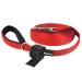 Pettom drag line for dogs 6m/10m/15m robust dog leash - practice leash with padded handle training line cross -country sline durable nylon practice lines red 15m red 15m