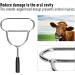 Ergonomical Handle Mouth Opener Metal Mouth Dilator Tool for Animal Easy to Use Animals Mouth Gag Labor Saving Breeding Equipment for Livestock Animals Cheek (Large Cow) - Buy Online on GoSupps.com