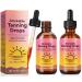 Lot de 2 gouttes bronzantes boire gouttes bronzantes pour le visage et le corps pour augmenter naturellement la m lanine am liorer votre teint de peau pour tous les types de peau