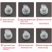 Hydrafacial Replacement Tips Vortex Beauty Tips Dermabrasion Tips For Water Peel Aqua Peel Hydrofacial Parts plastic 9 Pcs For Elitzia ETLB245 Or ET89 ETLB248 Beauty Machine Hydro Full Set 9 Pcs - Buy Online on GoSupps.com