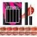 Smileshiney Lipliner Discoloration Peelable Mask For 6 Pieces Long Lasting Intensely Pigmented for Women Girls Family and Girlfriends - Buy Online on GoSupps.com