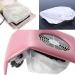 ZQO 10 Pack Fleece Nail Art Bags with Rubber Bands - Nail Suction Collar & Cleaning Tool Replacement - Buy Online on GoSupps.com