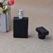 Portable Transparent Glass Perfume Bottle 30ML - Refillable Atomizer with Aluminum Case for Travel (Black) | Enslz - Buy Online on GoSupps.com
