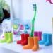 Buy Pink Silicone Toothbrush Holder Boots for 2 - Hoobbe | International Shipping Available - Buy Online on GoSupps.com